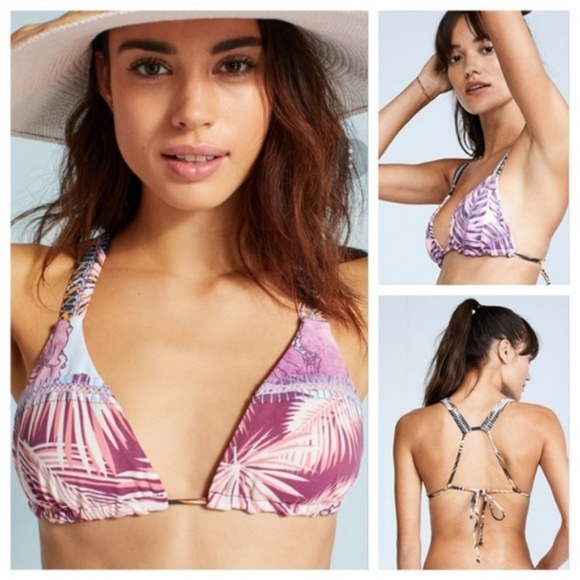 Anthropologie Other - SALE ANTHROPOLOGIE Maaji Bristle Garden Bikini Top